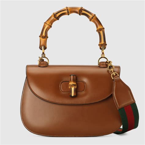 prima borsa gucci bamboo|Gucci Bamboo 1947 small top handle bag .